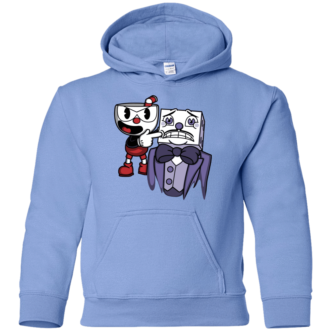 Sweatshirts Carolina Blue / YS Dangerous Finger Youth Hoodie