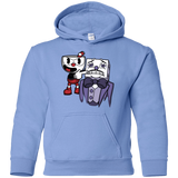 Sweatshirts Carolina Blue / YS Dangerous Finger Youth Hoodie