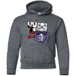 Sweatshirts Dark Heather / YS Dangerous Finger Youth Hoodie