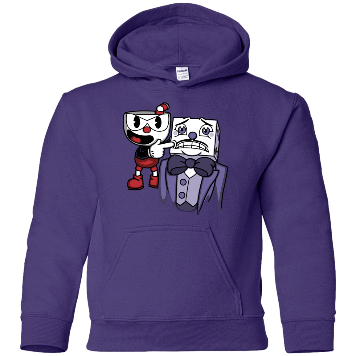 Sweatshirts Purple / YS Dangerous Finger Youth Hoodie