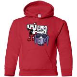 Sweatshirts Red / YS Dangerous Finger Youth Hoodie