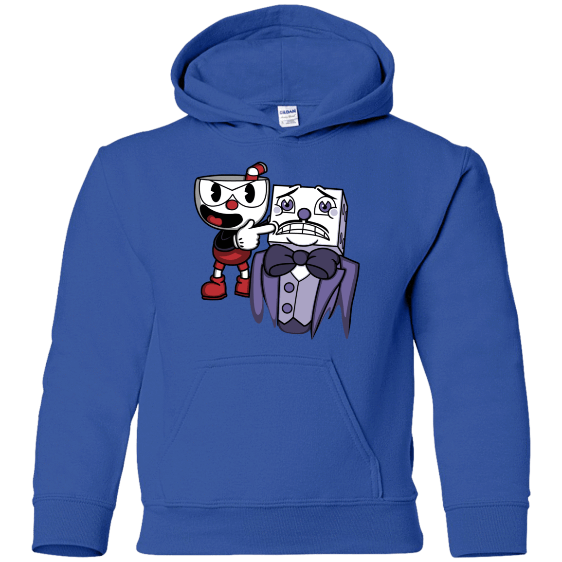 Sweatshirts Royal / YS Dangerous Finger Youth Hoodie