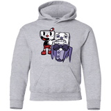 Sweatshirts Sport Grey / YS Dangerous Finger Youth Hoodie