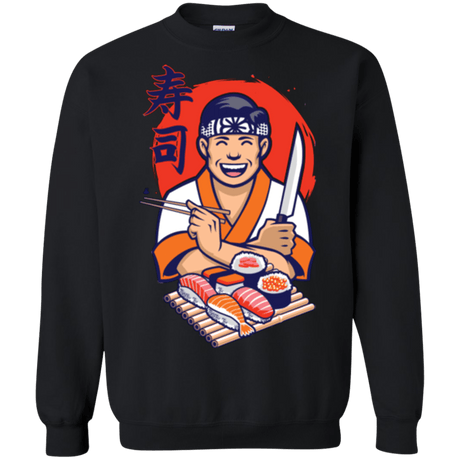 Sweatshirts Black / S DANIEL SAN SUSHI Crewneck Sweatshirt