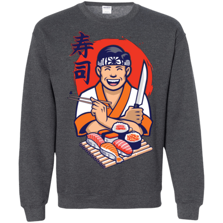 Sweatshirts Dark Heather / S DANIEL SAN SUSHI Crewneck Sweatshirt