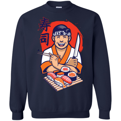 Sweatshirts Navy / S DANIEL SAN SUSHI Crewneck Sweatshirt