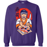 Sweatshirts Purple / S DANIEL SAN SUSHI Crewneck Sweatshirt