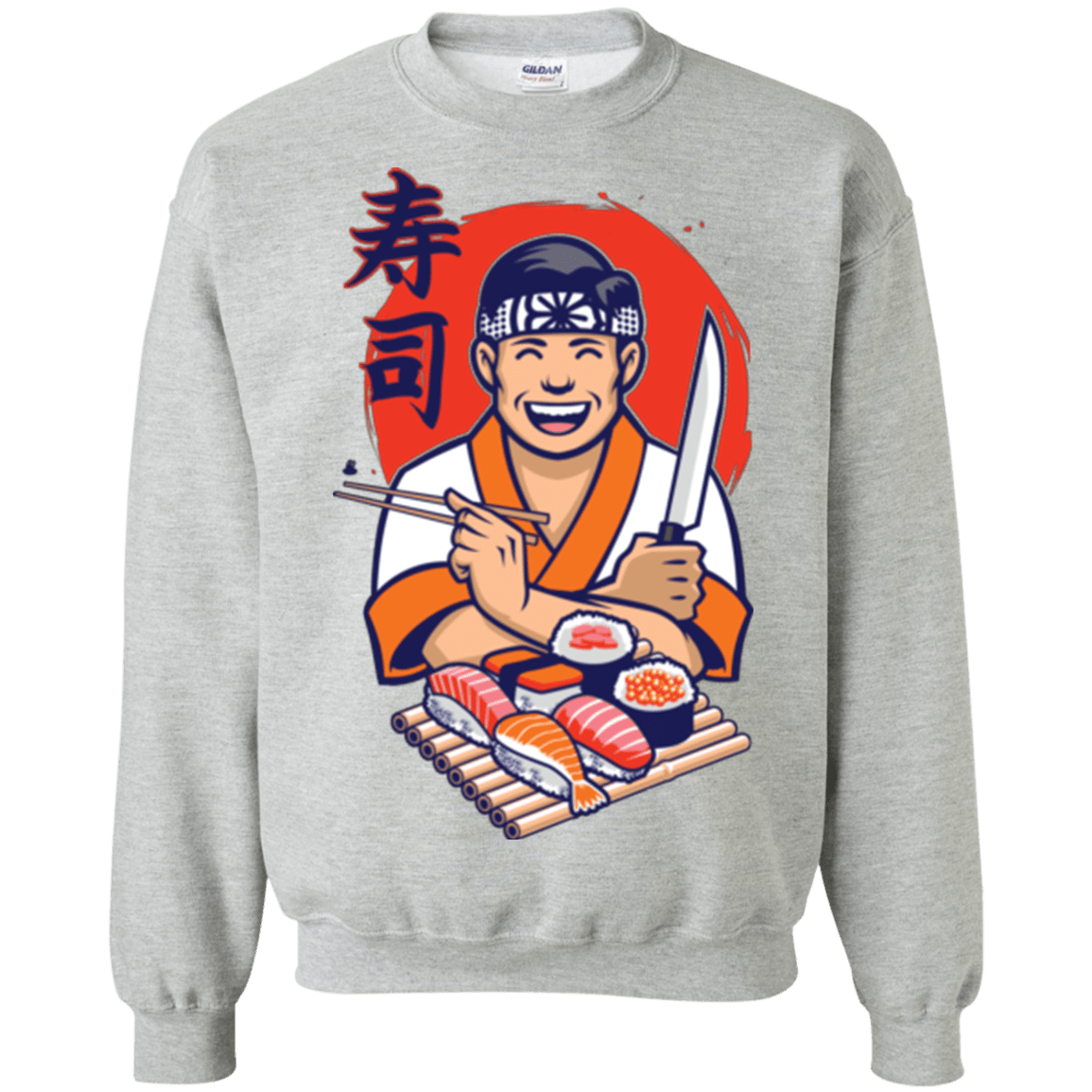 Sweatshirts Sport Grey / S DANIEL SAN SUSHI Crewneck Sweatshirt