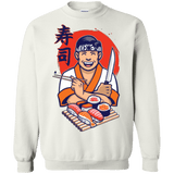Sweatshirts White / S DANIEL SAN SUSHI Crewneck Sweatshirt