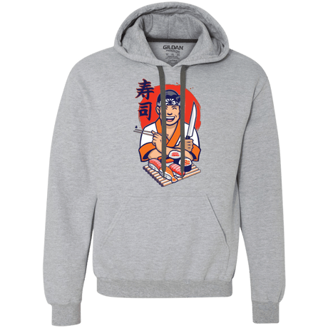 Sweatshirts Sport Grey / S DANIEL SAN SUSHI Premium Fleece Hoodie