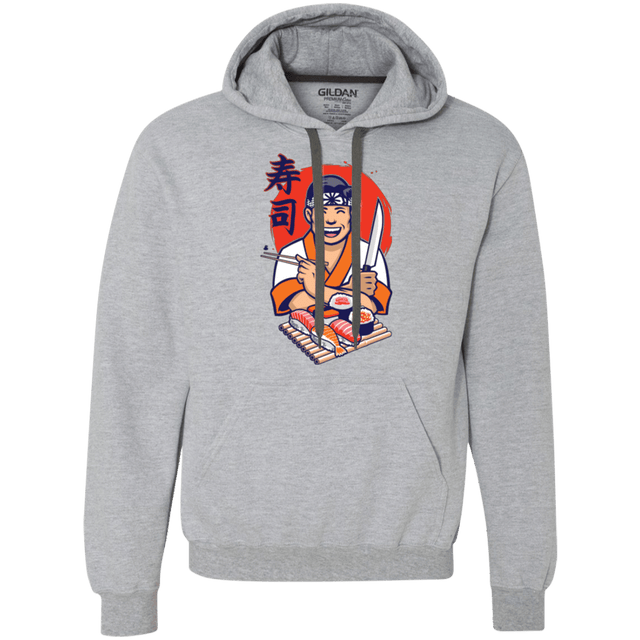 Sweatshirts Sport Grey / S DANIEL SAN SUSHI Premium Fleece Hoodie