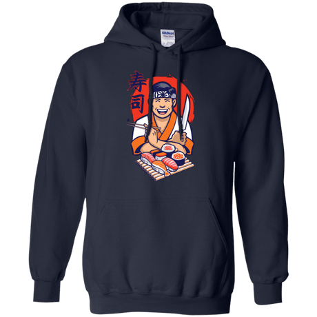 Sweatshirts Navy / S DANIEL SAN SUSHI Pullover Hoodie