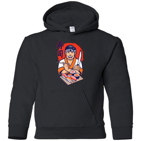 Sweatshirts Black / YS DANIEL SAN SUSHI Youth Hoodie