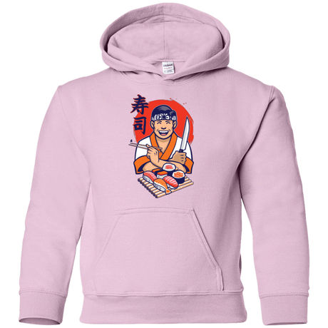 Sweatshirts Light Pink / YS DANIEL SAN SUSHI Youth Hoodie