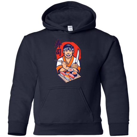 Sweatshirts Navy / YS DANIEL SAN SUSHI Youth Hoodie