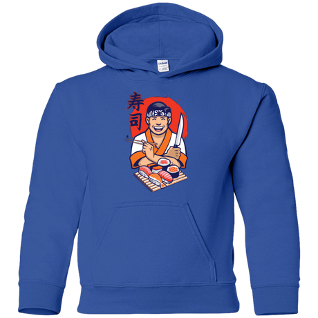 Sweatshirts Royal / YS DANIEL SAN SUSHI Youth Hoodie