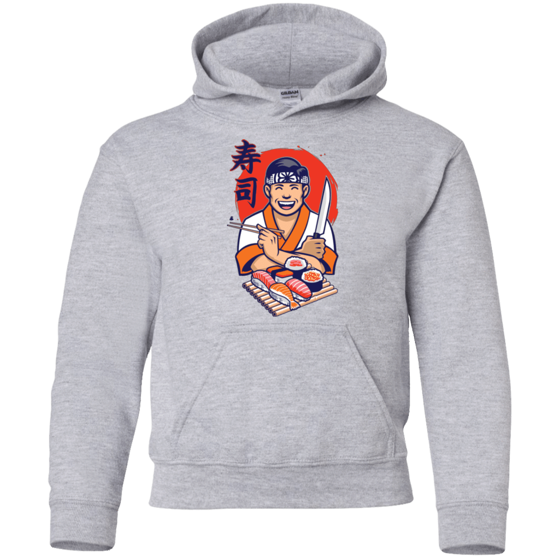 Sweatshirts Sport Grey / YS DANIEL SAN SUSHI Youth Hoodie