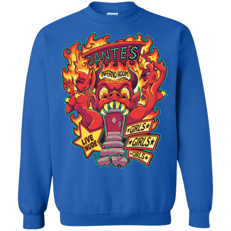 Sweatshirts Royal / Small Dantes Inferno Room Crewneck Sweatshirt