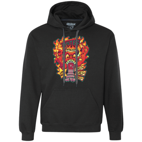 Sweatshirts Black / Small Dantes Inferno Room Premium Fleece Hoodie