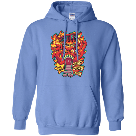 Sweatshirts Carolina Blue / Small Dantes Inferno Room Pullover Hoodie