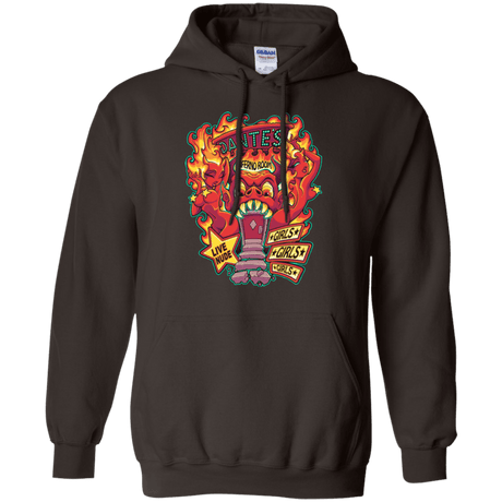 Sweatshirts Dark Chocolate / Small Dantes Inferno Room Pullover Hoodie