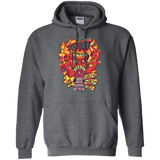 Sweatshirts Dark Heather / Small Dantes Inferno Room Pullover Hoodie