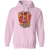 Sweatshirts Light Pink / Small Dantes Inferno Room Pullover Hoodie