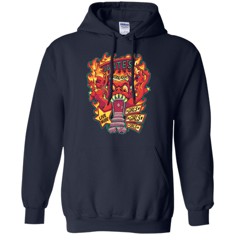 Sweatshirts Navy / Small Dantes Inferno Room Pullover Hoodie