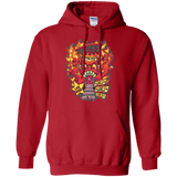 Sweatshirts Red / Small Dantes Inferno Room Pullover Hoodie