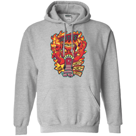 Sweatshirts Sport Grey / Small Dantes Inferno Room Pullover Hoodie