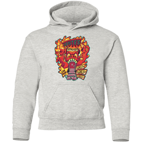 Sweatshirts Ash / YS Dantes Inferno Room Youth Hoodie