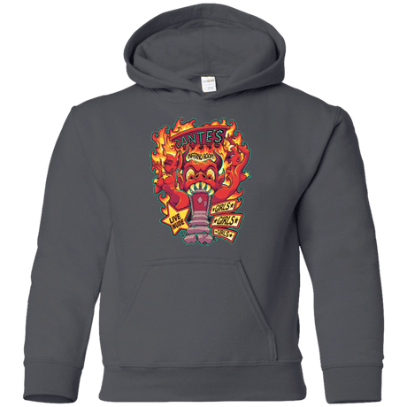 Sweatshirts Charcoal / YS Dantes Inferno Room Youth Hoodie