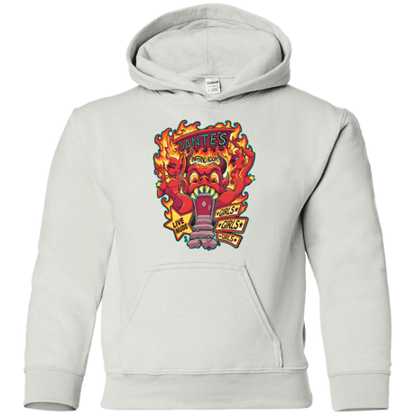 Sweatshirts White / YS Dantes Inferno Room Youth Hoodie
