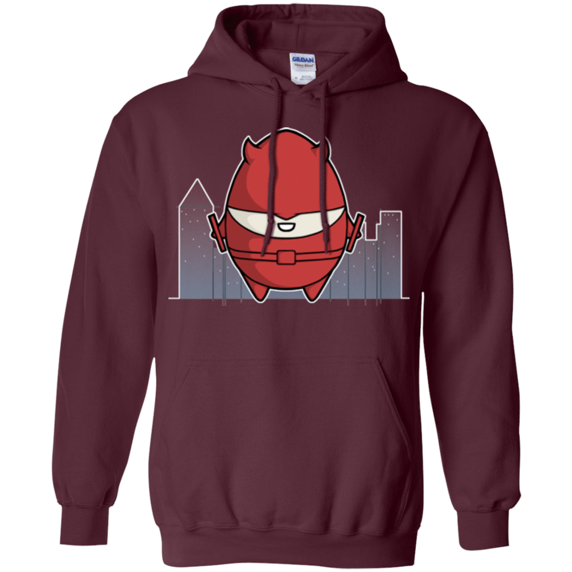Sweatshirts Maroon / Small Dare Devilled Egg Pullover Hoodie