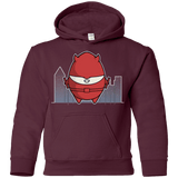 Sweatshirts Maroon / YS Dare Devilled Egg Youth Hoodie
