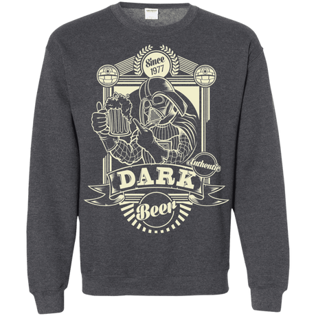 Sweatshirts Dark Heather / S Dark Beer Crewneck Sweatshirt