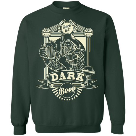 Sweatshirts Forest Green / S Dark Beer Crewneck Sweatshirt