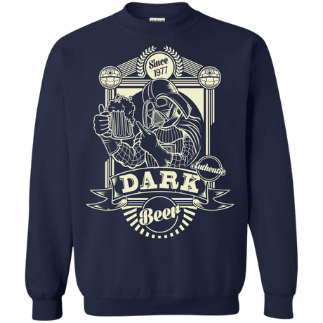 Sweatshirts Navy / S Dark Beer Crewneck Sweatshirt