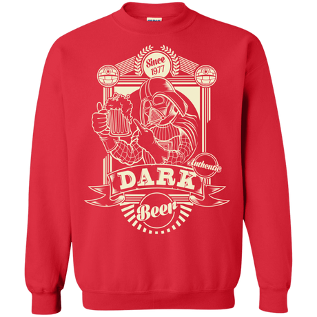 Sweatshirts Red / S Dark Beer Crewneck Sweatshirt