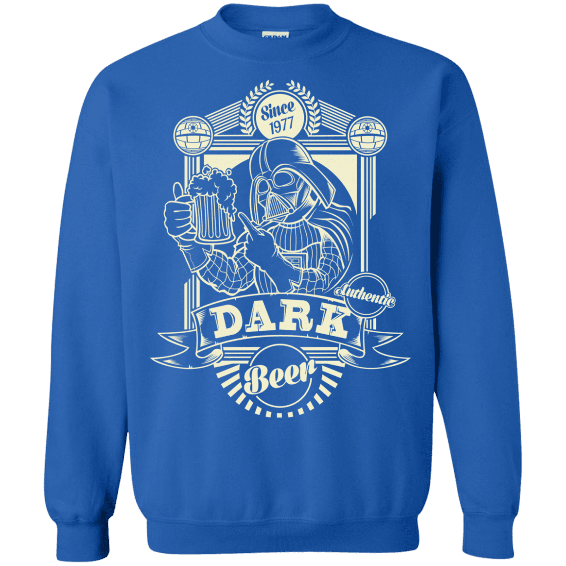 Sweatshirts Royal / S Dark Beer Crewneck Sweatshirt