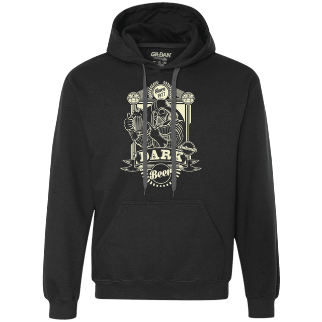 Sweatshirts Black / S Dark Beer Premium Fleece Hoodie
