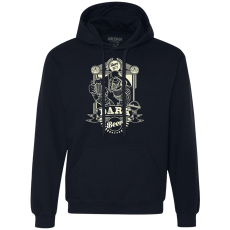 Sweatshirts Navy / S Dark Beer Premium Fleece Hoodie