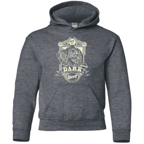 Sweatshirts Dark Heather / YS Dark Beer Youth Hoodie