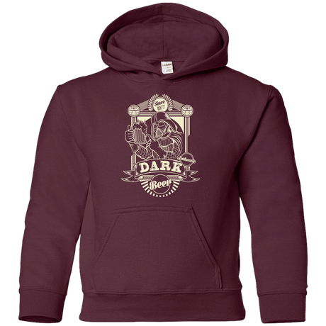 Sweatshirts Maroon / YS Dark Beer Youth Hoodie