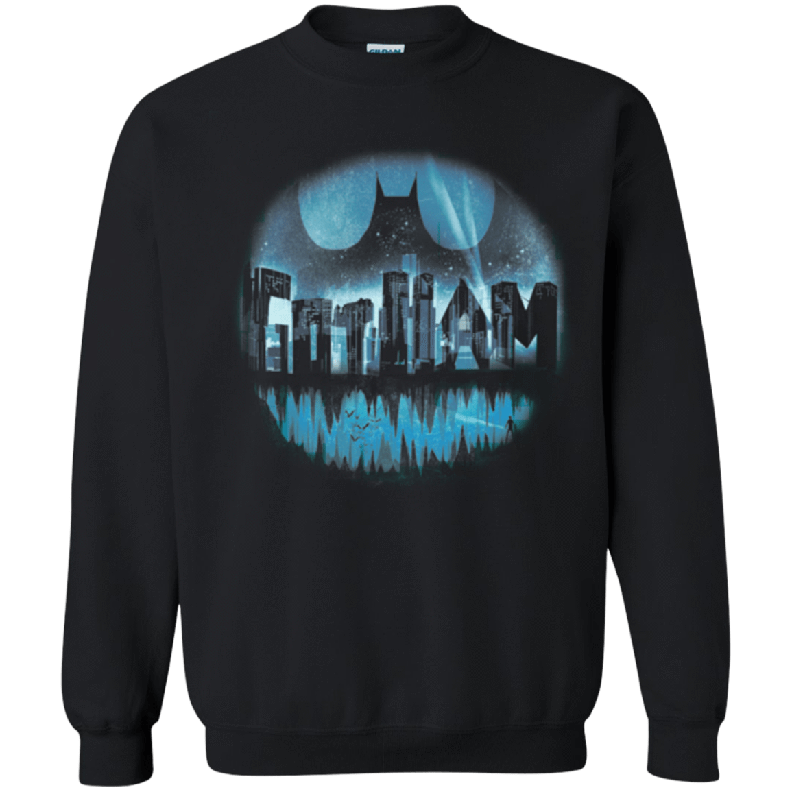 Sweatshirts Black / Small Dark City Crewneck Sweatshirt