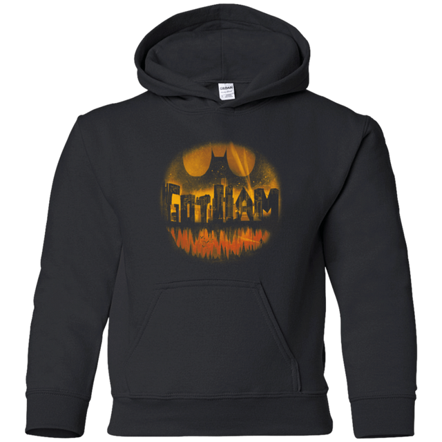 Sweatshirts Black / YS Dark City Orange Version Youth Hoodie