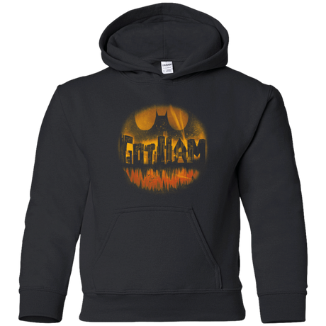 Sweatshirts Black / YS Dark City Orange Version Youth Hoodie