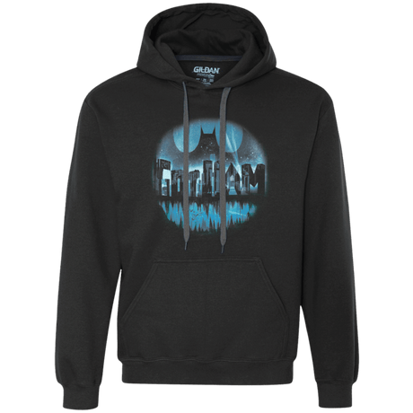 Sweatshirts Black / Small Dark City Premium Fleece Hoodie