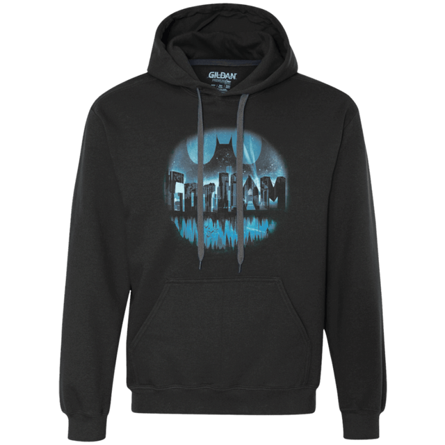 Sweatshirts Black / Small Dark City Premium Fleece Hoodie