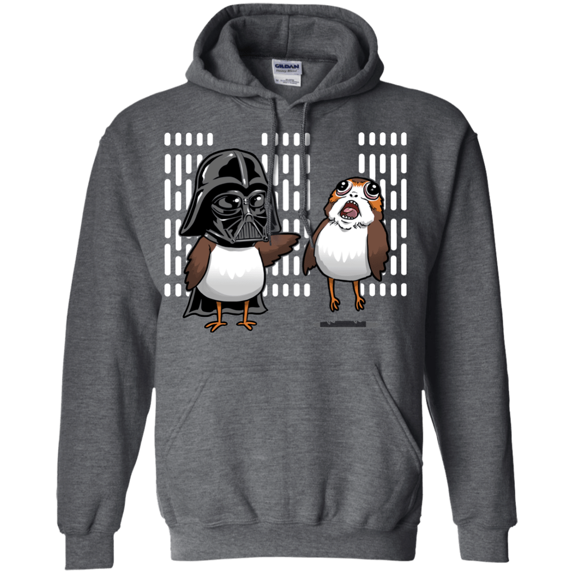 Sweatshirts Dark Heather / Small Dark Critter Pullover Hoodie